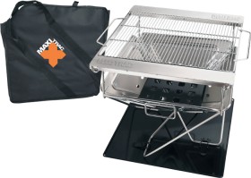 MaxiTrac-Folding-Firepit-Grill on sale