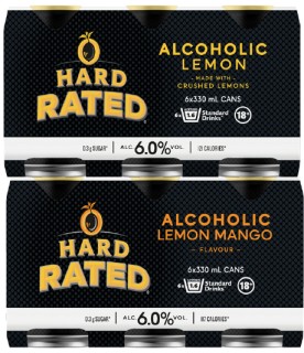 Hard-Rated-Range-6-6-x-330mL-Cans on sale
