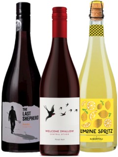 The-Last-Shepherd-Range-Welcome-Swallow-Central-Otago-Pinot-Noir-or-De-Bortoli-Limone-or-Sangria-Spritz-750mL on sale