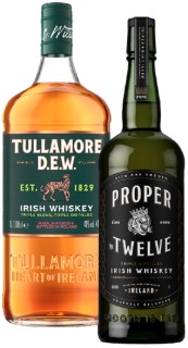 Tullamore+Dew+Irish+Whiskey+1L+or+Proper+Twelve+Irish+Whiskey+1L