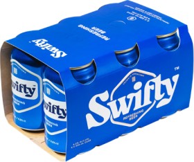 Swifty-6-x-330mL-Cans on sale