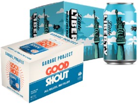 Garage+Project+Good+Shout+or+Liberty+Little+Liberty+Miniature+Hazy+Pale+Ale+6+X+330mL+Cans