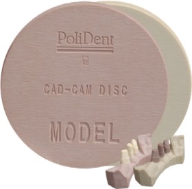 Polident+Model+CAD+CAM+Disc+98.5x25mm+Brown
