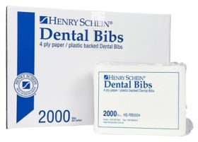 Henry-Schein-Bib-4Ply-Paper-Plastic-Backed-Box-2000 on sale