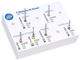 Komet+Specialty+%26ldquo%3B6+Reasons+Komet+Kit%26rdquo%3B+Incl+6+Burs+%2B+Block
