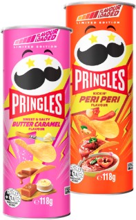 Pringles-Potato-Chips-118-134g on sale