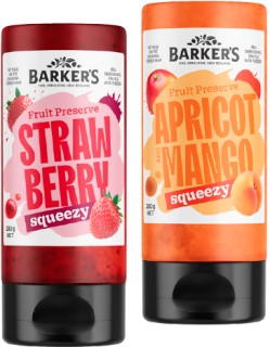 Barkers-Squeezy-Fruit-Preserve-290g on sale