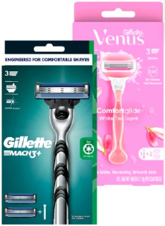 Gillette-Mach-3-or-Venus-Comfort-Glide-Razor-2-Blades on sale
