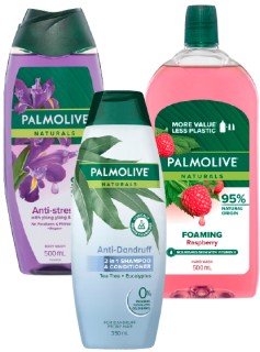 Palmolive+Body+Wash+400%2F500ml%2C+Foaming+Hand+Wash+Refill+500ml%2C+Shampoo+or+Conditioner+350ml