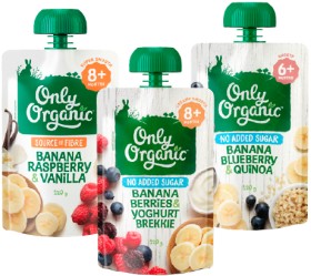 Only-Organic-Baby-Food-120g on sale
