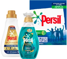 Persil-Laundry-Powder-2kg-Persil-Ultimate-Laundry-Liquid-1L-or-Persil-Quick-Wash-118L on sale