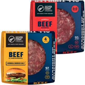 Silver-Fern-Farms-Burgers-500g on sale