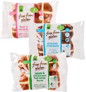 Woolworths+Free+From+Gluten+Hot+Cross+Buns+4+Pack