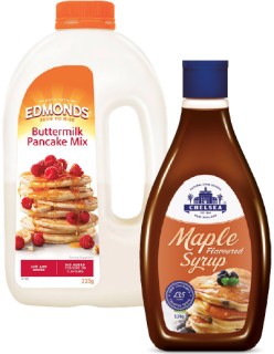Edmonds+Pancake+Shakers+325-350g+or+Chelsea+Maple+Syrup+530g