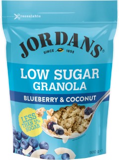 Jordans-Low-Sugar-Granola-Blueberry-Coconut-500g on sale