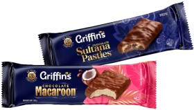 Griffin%26rsquo%3Bs+Sultana+Pasties+185g+or+Macaroon+Biscuits+200g
