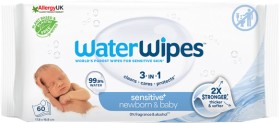 WaterWipes+Baby+Wipes+60+Pack