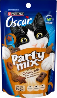 Oscar-Cat-Treats-Party-Mix-Classic-60g on sale