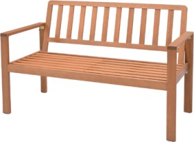 Mimosa-Santo-2-Seater-Timber-Bench on sale