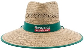Bunnings-Large-Straw-Hat on sale
