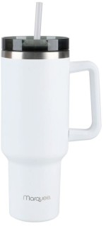 Marquee+1.2L+White+Stainless+Steel+Insulated+Tumbler