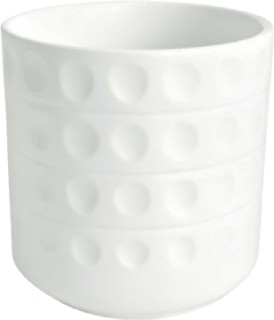 Astin+Sinclair+%26lsquo%3BDots%26rsquo%3B+Ceramic+Pots+in+White+165mm+x+155mm