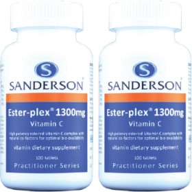 Sanderson+Ester-plex+1300mg+Vitamin+C+100+Tablets