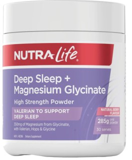 Nutra-Life+Deep+Sleep+%2B+Magnesium+Glycinate+285g