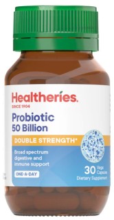 Healtheries-Probiotica-50-Billion-30-Capsules on sale