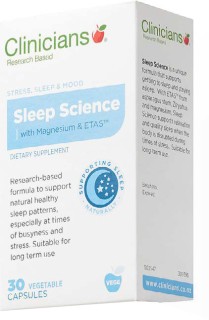 Clinicians-Sleep-Science-30-Capsules on sale
