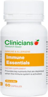 Clinicians-Immune-Essentials-60-Capsules on sale