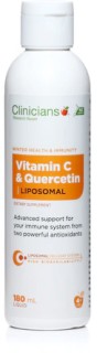 Clinicians+Vitamin+C+%26amp%3B+Quercetin+Liposomal+Liquid+180ml