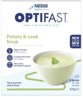 Optifast+Potato+%26amp%3B+Leek+Soup+Sachet+424g