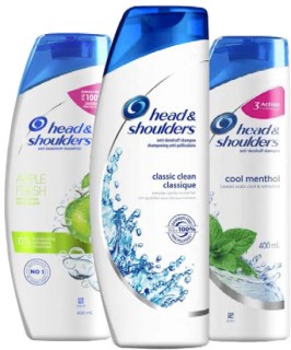 20-off-RRP-Head-Shoulders-400ml-Range on sale
