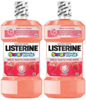 Listerine-Mouthwash-Smart-Rinse-Berry-500ml on sale