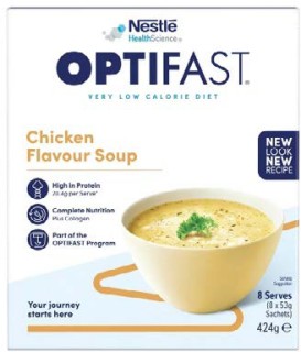 Optifast+Chicken+Flavour+Soup+Sachet+424g