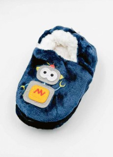 Fuzzy+by+HB%26amp%3BCo+Child+Slippers+Size+M+Assorted+1pr