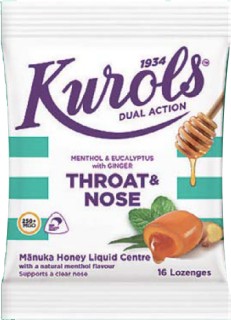 Kurols+Throat+%26amp%3B+Nose+16+Lozenges
