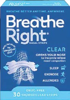 Breathe-Right-30-SmallMedium-Clear-Strips on sale