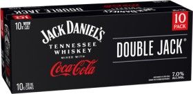 Jack+Daniel%26rsquo%3Bs+Double+Jack+%26amp%3B+Coca-Cola+or+Zero+Sugar+10+x+330ml+Cans