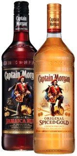 Captain+Morgan+Dark+or+Spiced+Rum+1L