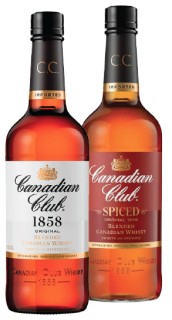 Canadian-Club-Whisky-or-Spiced-Whisky-1L on sale