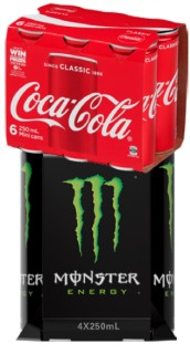Coca-Cola-Range-6-x-250ml-Cans-or-Monster-Energy-Range-4-x-250ml-Cans on sale