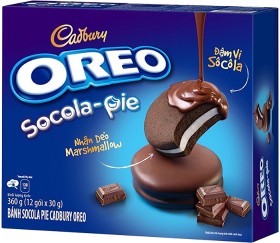 Cadbury+Oreo+Socola-Pie+360g+12+Pack