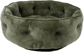 Velvet+Chesterfield+Bed