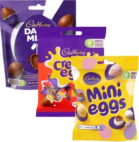 UK+Cadbury+Mini+Egg+Bags+74-78g