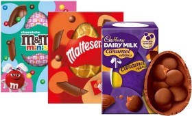 These-UK-Cadbury-MMs-or-Maltesers-Eggs-88-97g on sale