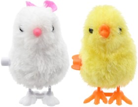 Easter-Wind-Up-Plush-Chick-or-Bunny-White-or-Yellow on sale