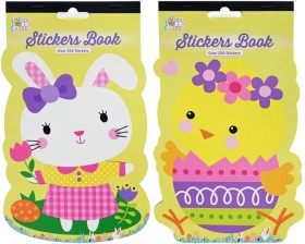 Easter-Stickers-Book-Bunny-or-Chick-Paper on sale