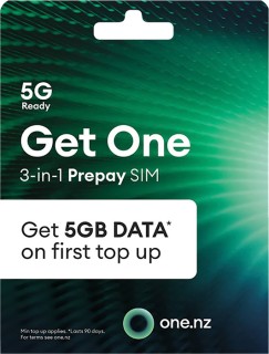 One-NZ-3-in-1-Prepay-SIM-5G-Ready-with-Bonus-5GB-Data on sale